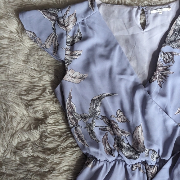 EUC Tularosa Ashby Romper in Chambray Lavender - Picture 5 of 16